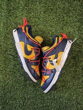 Off White Nike Dunk Michigan Size 12